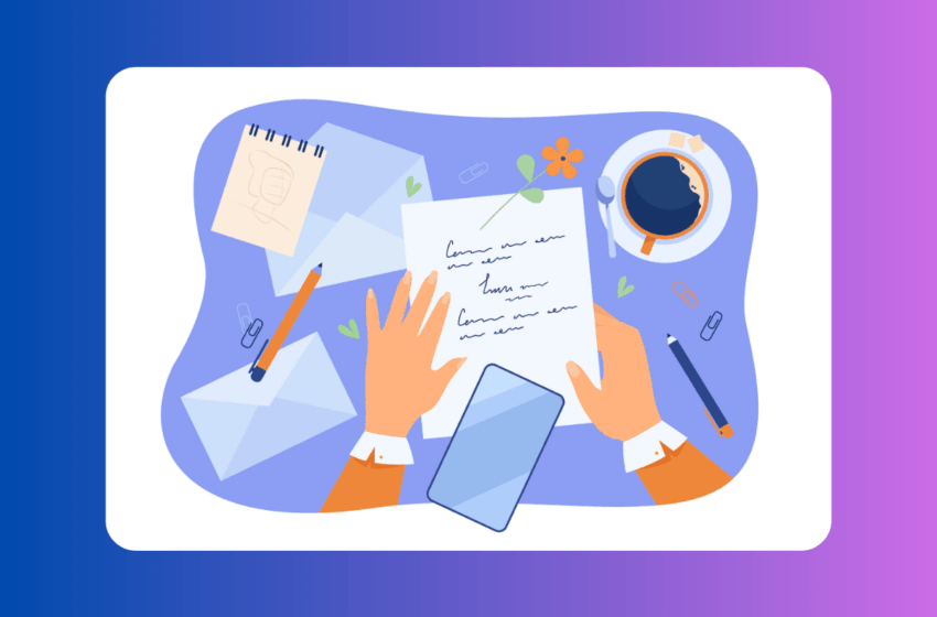  Thư Giới Thiệu – Checklist thông tin cần gửi cho người viết